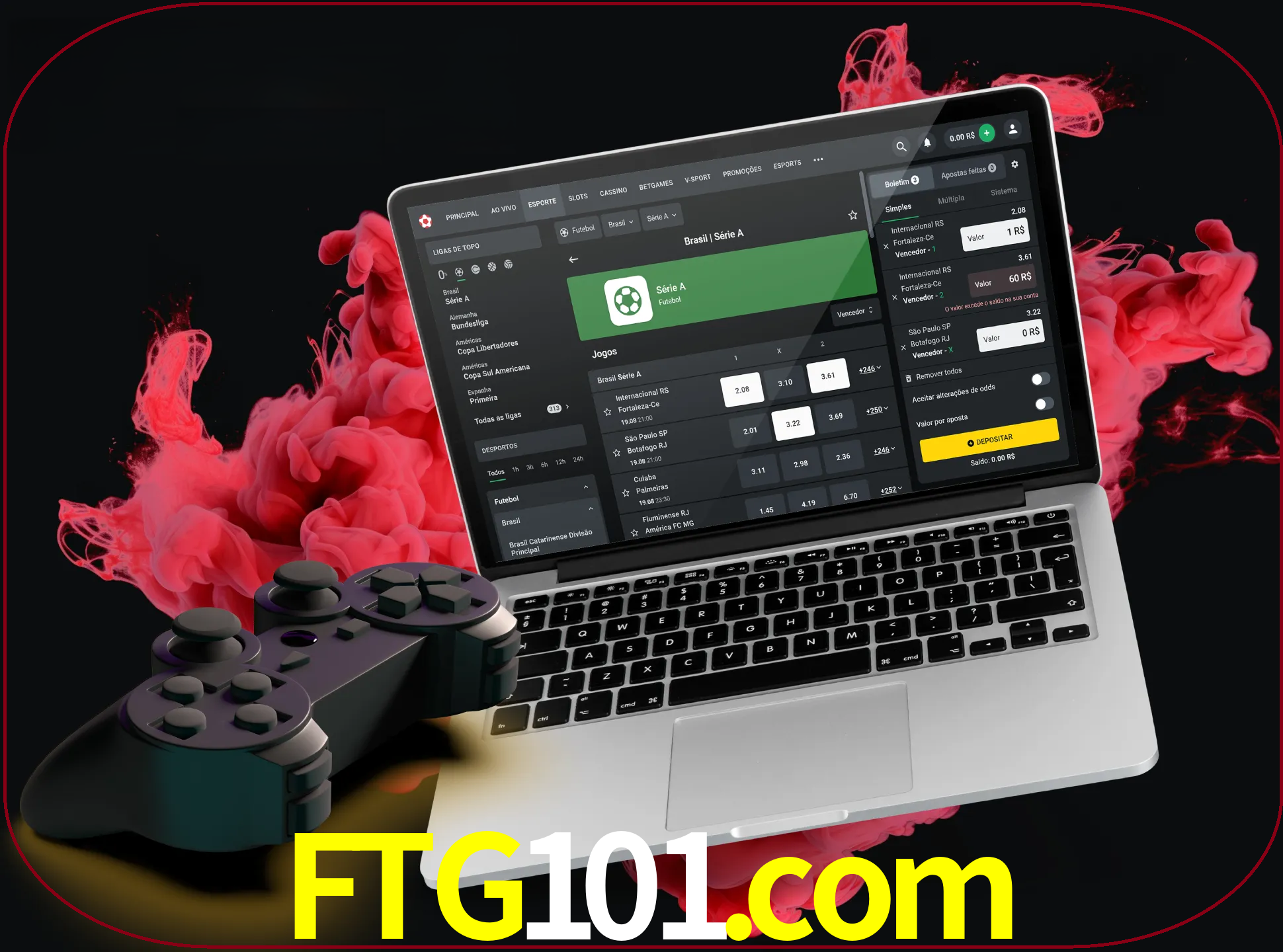 Visite a secção especial de jogos de vídeo em ftg101 para descobrir em que jogos pode apostar e ganhar muito dinheiro.
