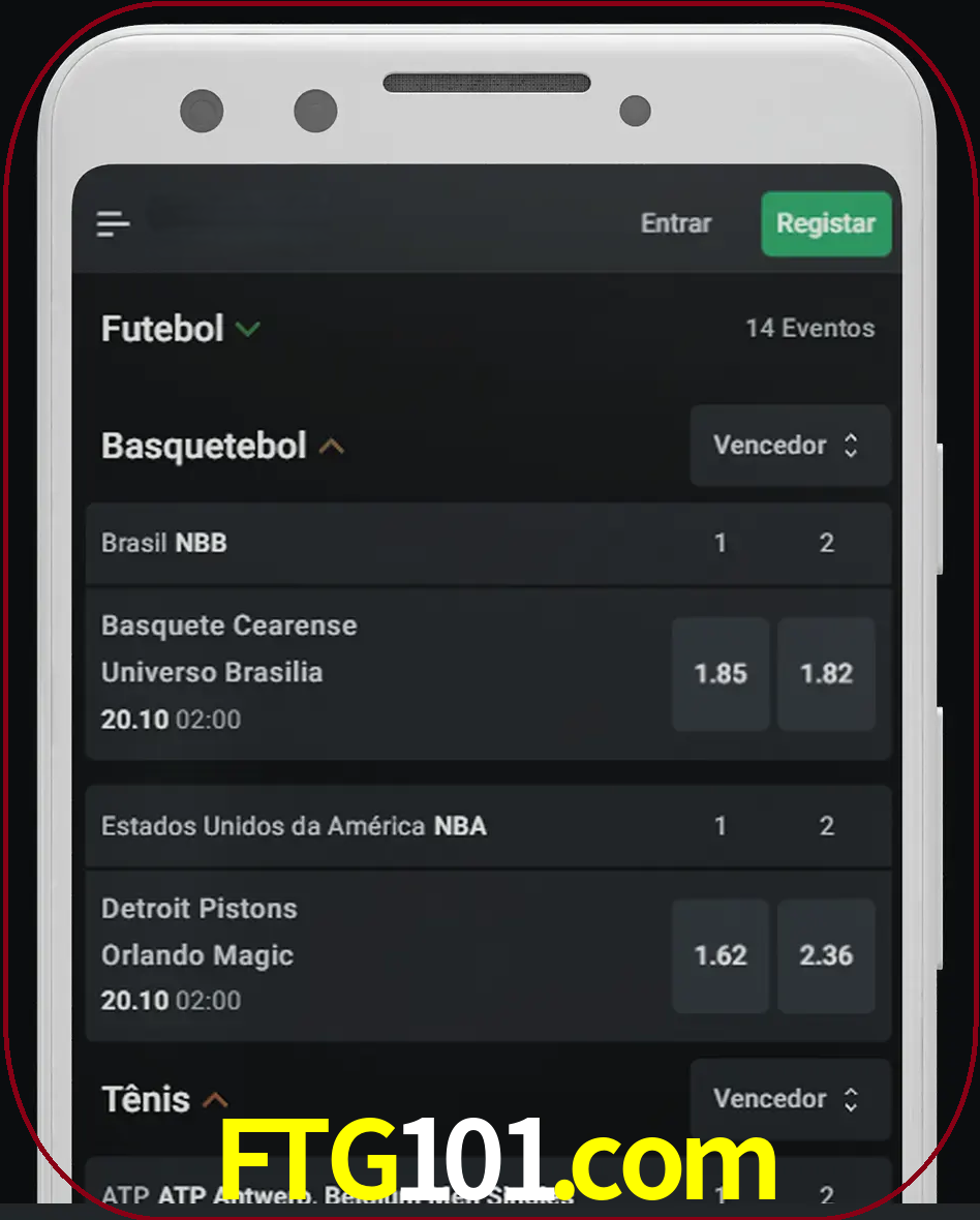 Aposte e assista aos esportes em formato ao vivo.