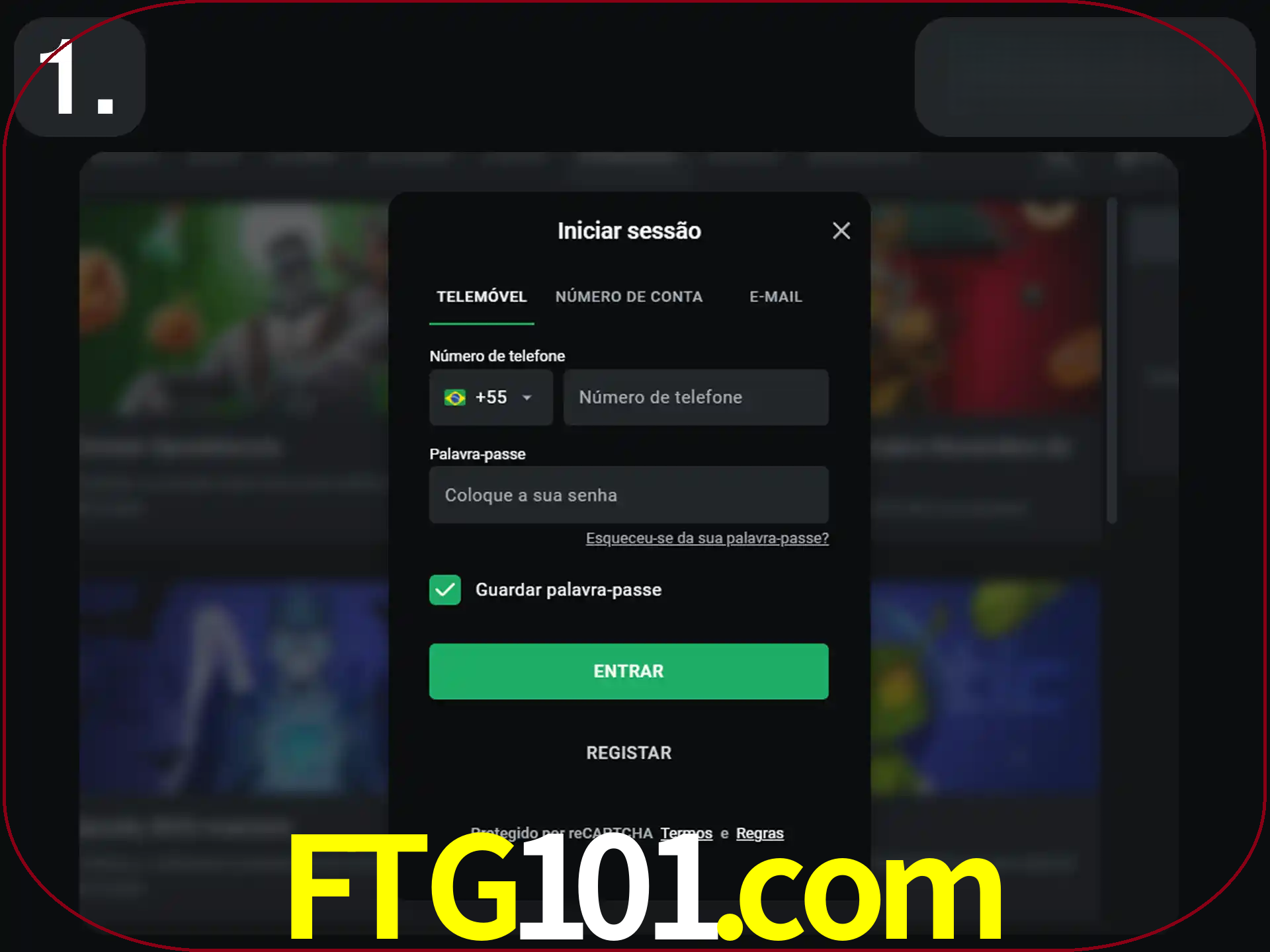 Acesse o site.