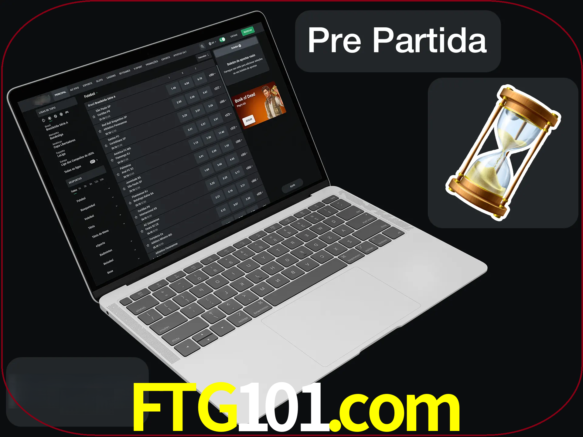 Fazer apostas em partidas futuras.